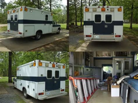 1994 Ford F 350 Service Vehicle With Taylor Made Ambulance Body For