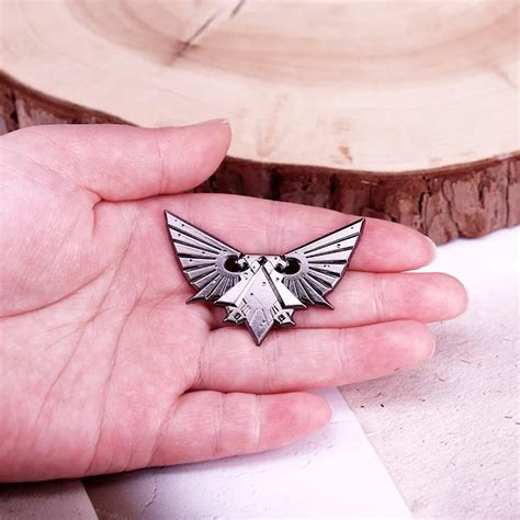 Warhammer 40k Imperial Aquila Enamel Pin Distinct Pins