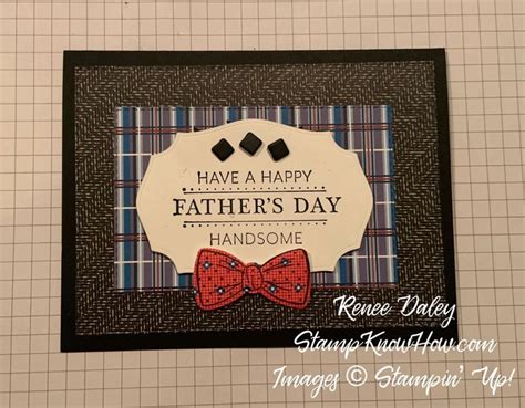 Handsomely Suited Bundle Father S Day Card Stampknowhow