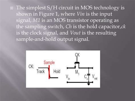 Sample And Hold Circuit Ppt