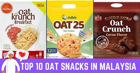 Top Oat Snacks In Malaysia Healthy Oat Snacks