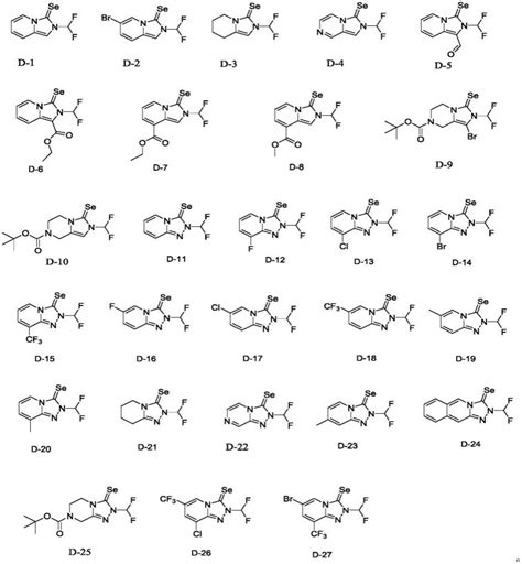 具有杀虫、抑菌、除草和抗癌作用的n 二氟甲基双氮杂环硒脲类化合物及其制备与应用