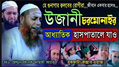 নতুন বছরে উজানী চরমোনাই নিয়ে ইতিহাসের সেরা কান্নার বয়ান করলেন