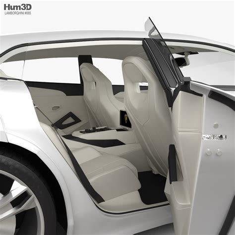 Lamborghini Estoque with HQ interior 2008 3D model - Vehicles on Hum3D