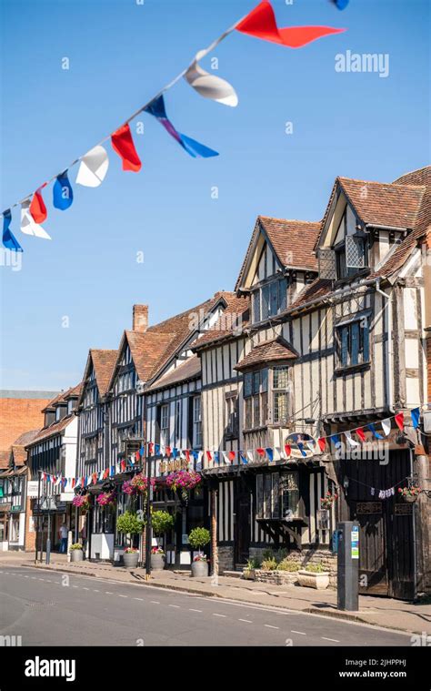 General View Of Stratford Upon Avon West Midlands England Birthplace