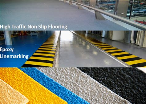 Industrial Non Slip Epoxy Flooring From Poly Tech