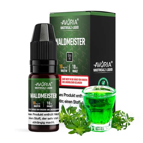 Avoria Waldmeister Nikotinsalz 10ml Bei Avoria Liquids De Kaufen