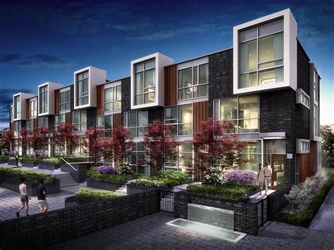 101 Erskine Townhomes Image Gallery Toronto Condos Tridel Modern