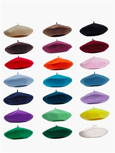 Frances Island Classic Beret 17 Colours Hands