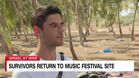 Two Survivors Return To Nova Music Festival Massacre Site Cnn