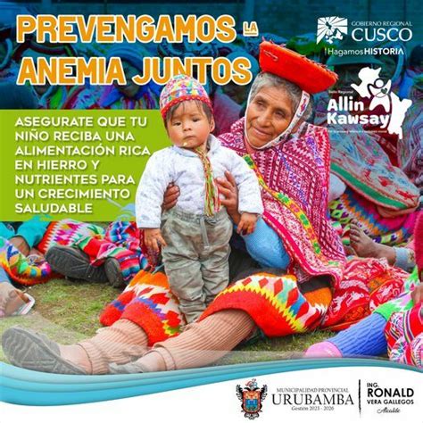 Contra la anemia PREVENGAMOS LA ANEMIA JUNTOS Campañas