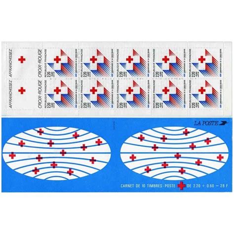 Carnet De Timbres Croix Rouge 1988 Neuf Philantologie