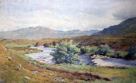 Richard Redfern 19th Century Lake District Landscape Watercolour