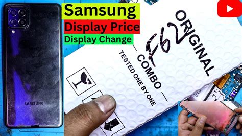 Samsung F62 Display Price Samsung F62 Display Replacement Samsung F62 Lcd Replacement Youtube