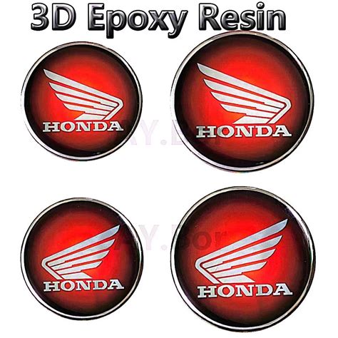 Pegatina De Tanque De Insignia De Resina Epoxi 3D Para Honda CB400