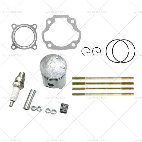 Top End Cylinder Rebuild Kit Bore Barrel Piston For Yamaha PEEWEE 80