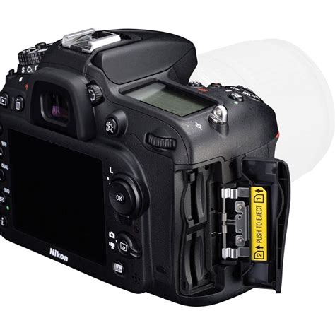 Nikon D Dslr Camera Body Only Black