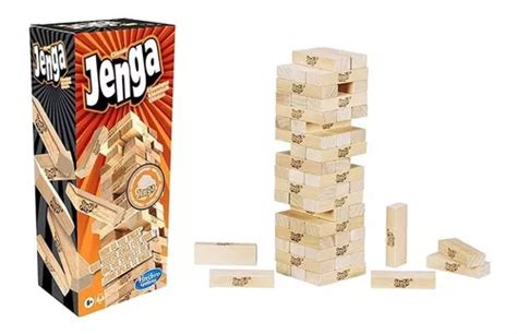 Jenga Juego Clasico Original Hasbro Classic Piezas Mercadolibre