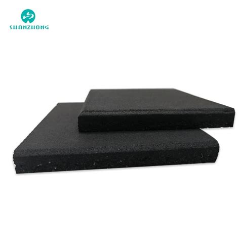 Pretty Safety Non Toxic Gym Sports Rubber Tiles Rubber Flooring Mats