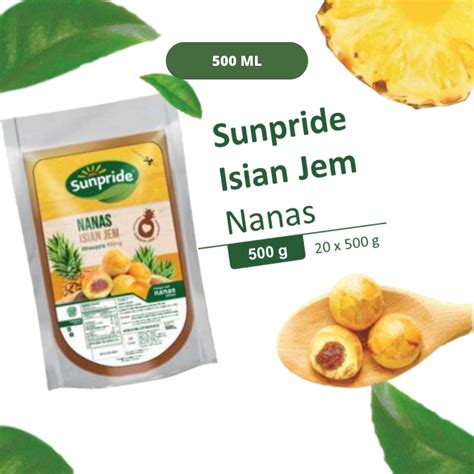 Jual Sunpride Pineapple Filling 500Gr Isian Nastar Selai Nanas