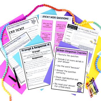 Written Response Read Alouds By Ciera Harris Teaching Tpt