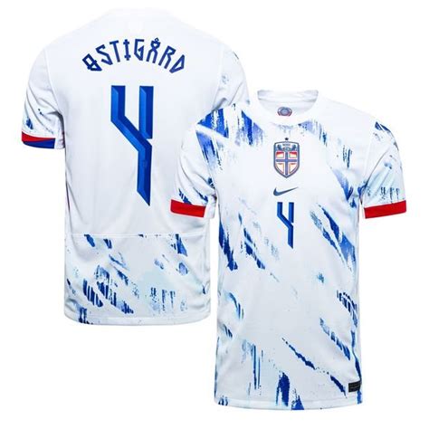 Norvège Maillot Extérieur 2024 Enfant ØSTIGÅRD 4 unisportstore fr