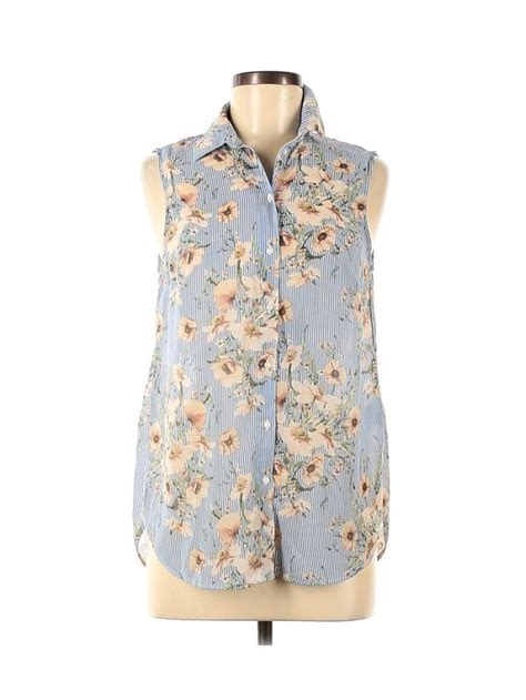 Thredup Thrift Clean Out Do Good Tops Print Tops Sleeveless