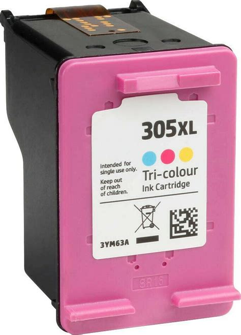 Συμβατό Μελάνι Εκτυπωτή InkJet HP 305XL 3YM60AE 375 Σελίδων 18ml