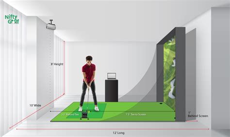 Diy Home Golf Simulator Setup Guide Plan Design And Install Nifty Golf