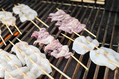 Easy Grilled Squid Calamari Recipe