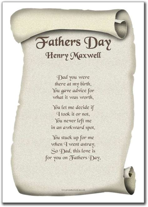 Inspiring Collection of Father's Day Poems 2014