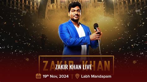 zakir khan  show dazzlerr