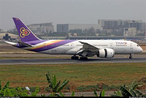 HS TQF Thai Airways International Boeing 787 8 Dreamliner Photo By