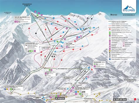 BERGFEX Smučišče Kitzsteinhorn Kaprun Zell am See Smučarske