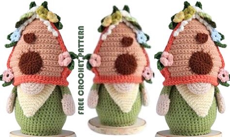 Amigurumi Bird Nest Gnome Free Crochet Pattern Artofit