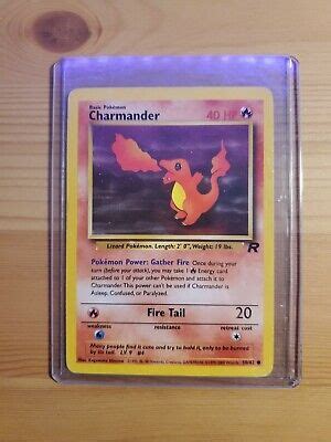 Rare Charmander Team Rocket Pok Mon Card Ebay