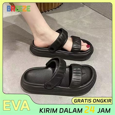 Jual Sandal Jelly Wanita Import Terbaru Eva Sandal Slop Karet