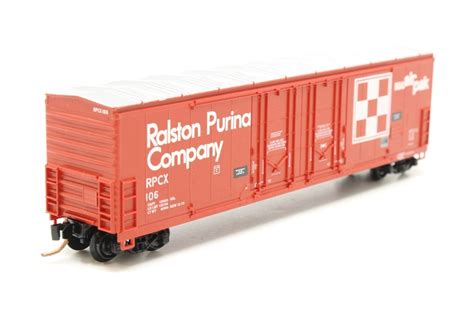 Atlas Evans Double Plug Door Boxcar Of The Ralston Purina