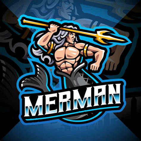 Merman Logo Gaming Logo 27571635 Vector Art At Vecteezy