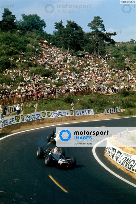 French GP Clermont Ferrand 27 June 1965 Jackie Stewart 2nd BRM P261