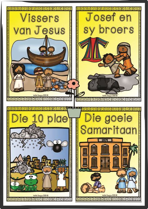 Bybel Stories Plakkate • Teacha