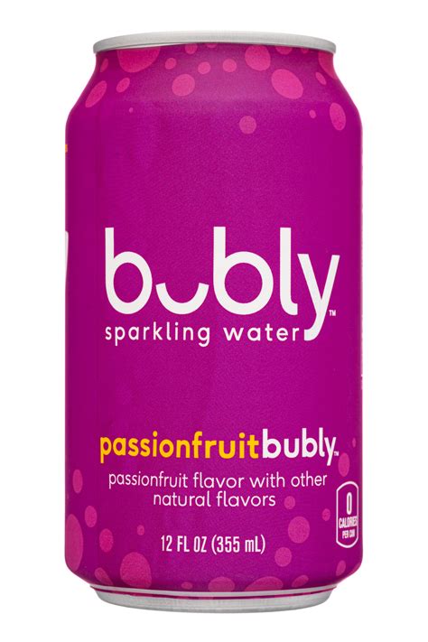 Passionfruit Bubly Bubly Sparkling Water Product Review