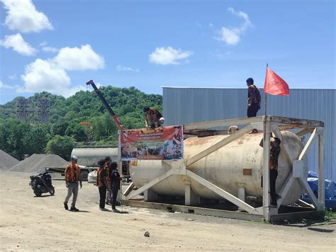 Pemuda Pancasila Sumbawa Barat Desak Pt Pdp Dan Pt Waskita Beton Taat