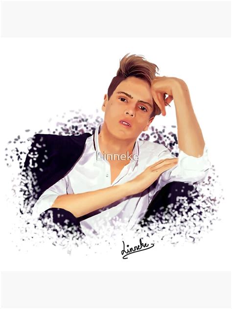 Jace Norman Popstar Sketch Photographic Print For Sale By Linneke Redbubble