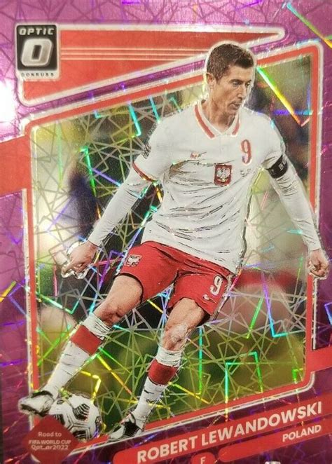 Robert Lewandowski 2021 Donruss 108 Optic Purple Velocity 99 Price