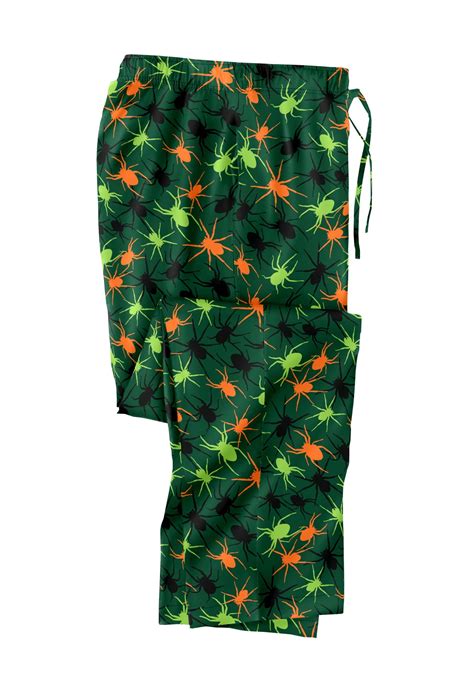 Kingsize Mens Big And Tall Flannel Novelty Pajama Pants 2xl Neon