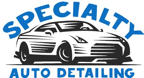 Specialty Auto Detailing - Auto Detailing Logo Png - Free Transparent PNG Download - PNGkey