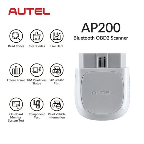 Autel MaxiAP AP200 Special Funtion List