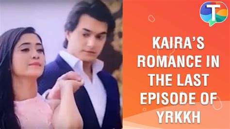 Watch: Kartik and Naira's CUTE ROMANCE in the last episode of Yeh Rishta Kya Kehlata Hai