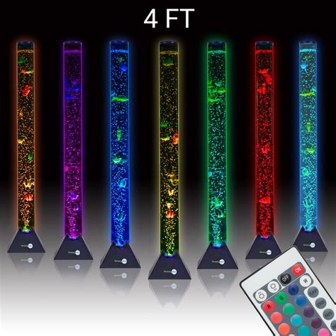 SensoryMoon | Bubble Tube Floor Lamp with Fish| SensoryMoon